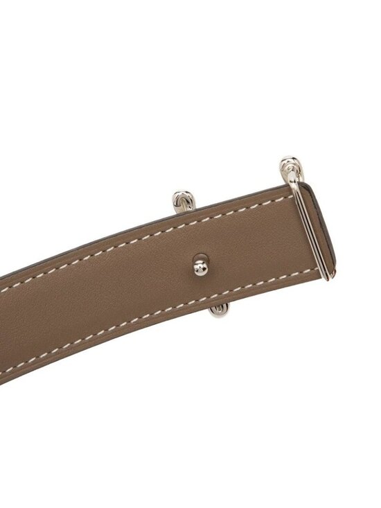 Hermes Torsade Reversible 75 White Veau Epsom 1- Belt main image 6